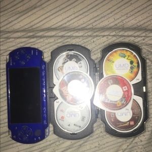 psp with games